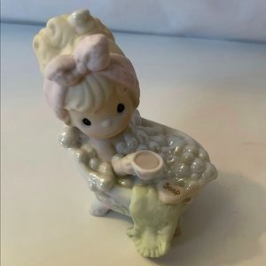 Precious Moments Coffee Bubbles Bathtub